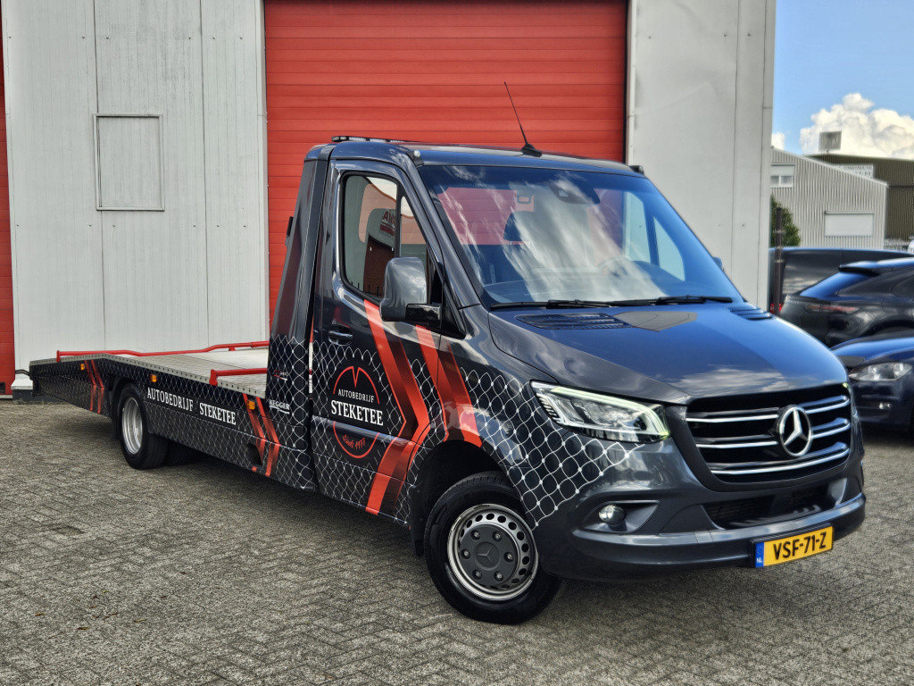 Mercedes-Benz Sprinter +aanhanger 519 cdi v6 autotransporter *combinatiepri