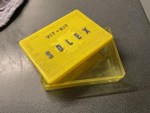 Vintage Solex carburateur doosje