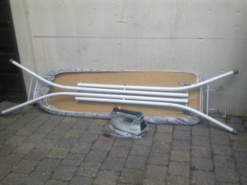 Strijkplank + strijkijzer