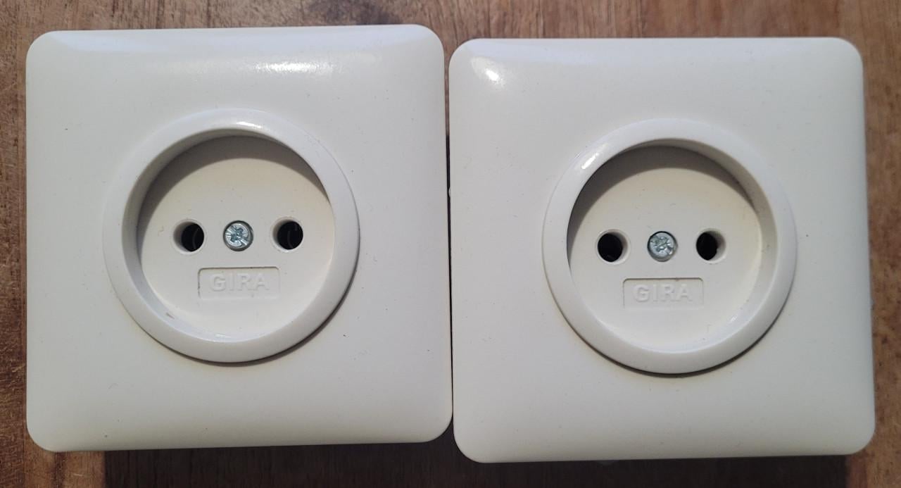 Gira Systeem 55 crème wit inbouw schakelmateriaal (Nieuw)