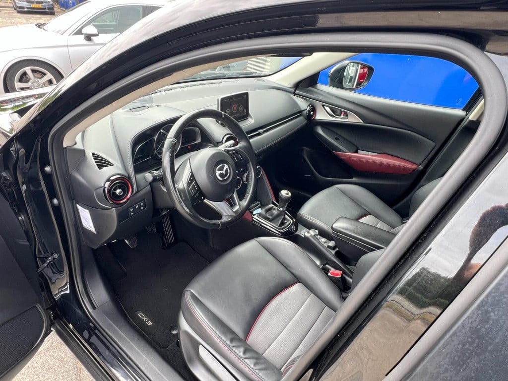 Mazda Cx-3 2.0 skyactiv-g 120 gt-m, leer, trekhaak enz...