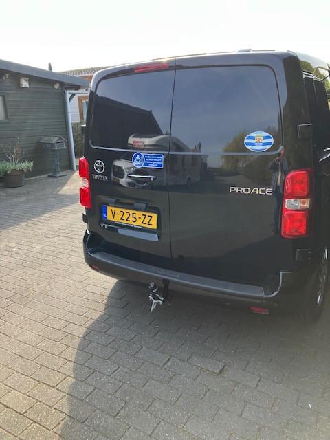 Rolstoelbus met lift, Toyota ProAce uit 2019