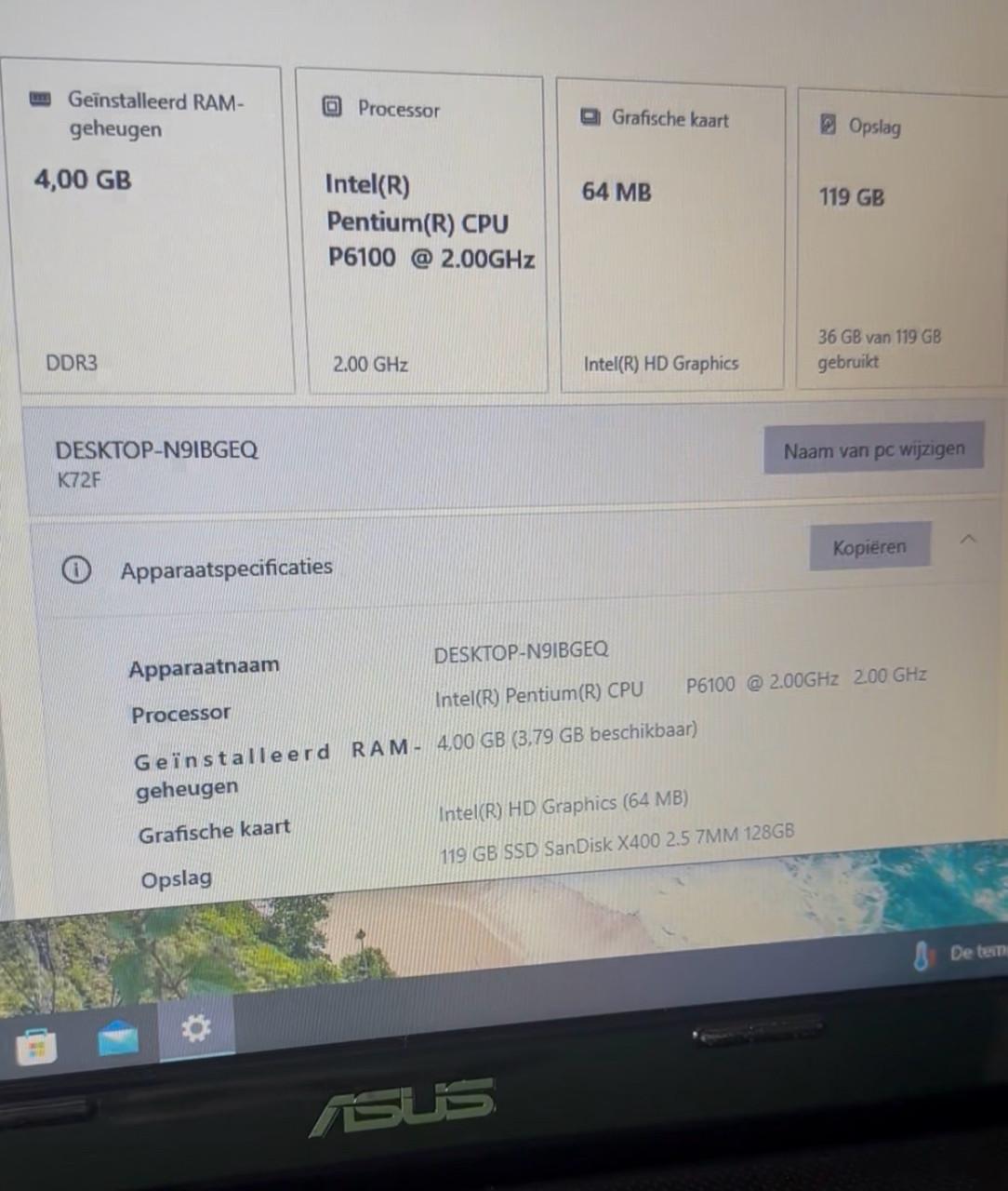 Asus laptop 17 inch