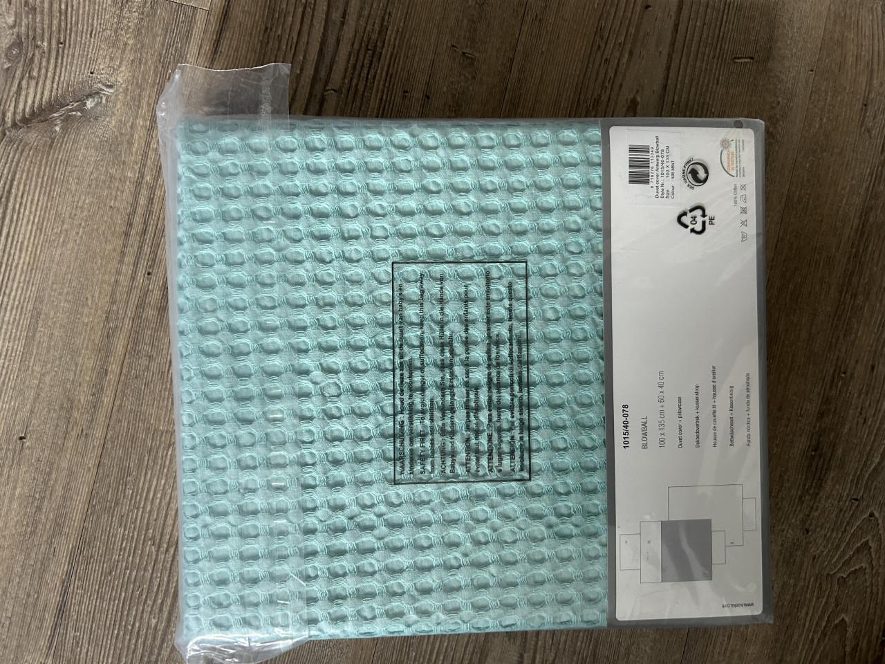 Koeka Blowball dekbedovertrek + kussensloop Mint