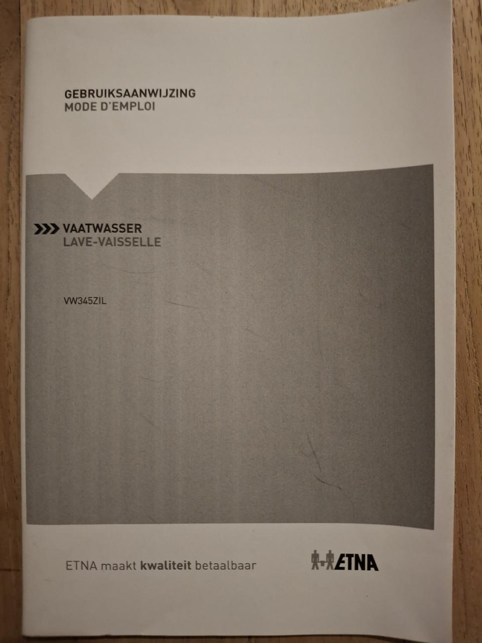 Inbouw vaatwasmachine