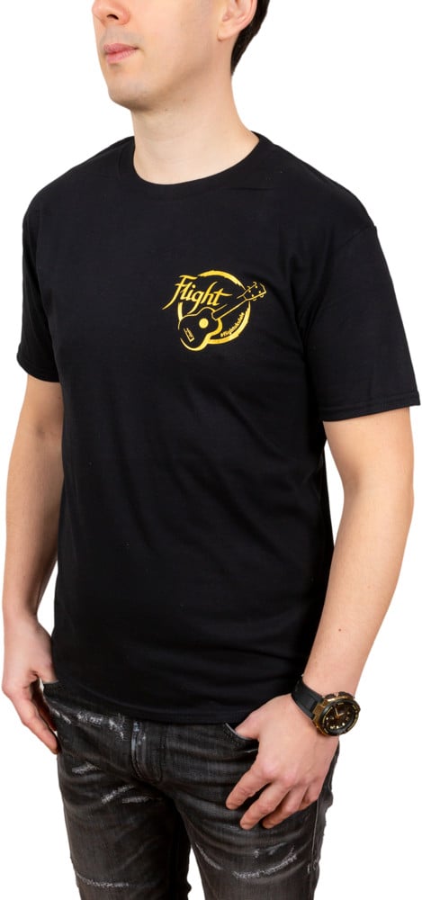 T-shirts en accessoires van gitaarmerken (Fender, Gibson, Epiphone, Yamaha)