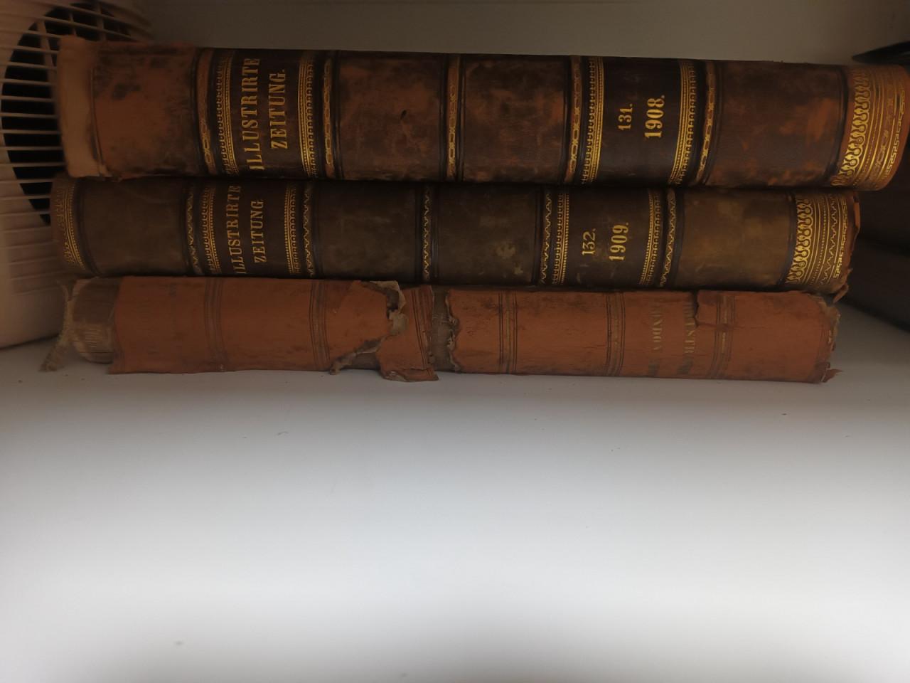 Boeken De Illustrirte Zeitung 6 stuks ( 5 Deutsch en 1 Englisch )