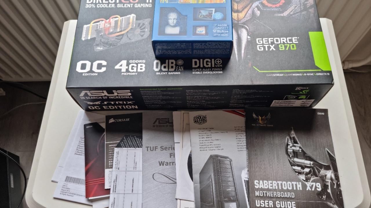 Mooie nette perfect werkende Cooler Master Storm Trooper