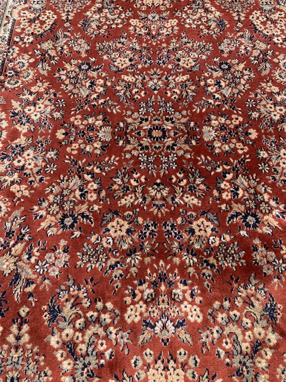 ✨Super Leuk Sfeervol Vintage Vloerkleed Zuiver Scheerwol ✨