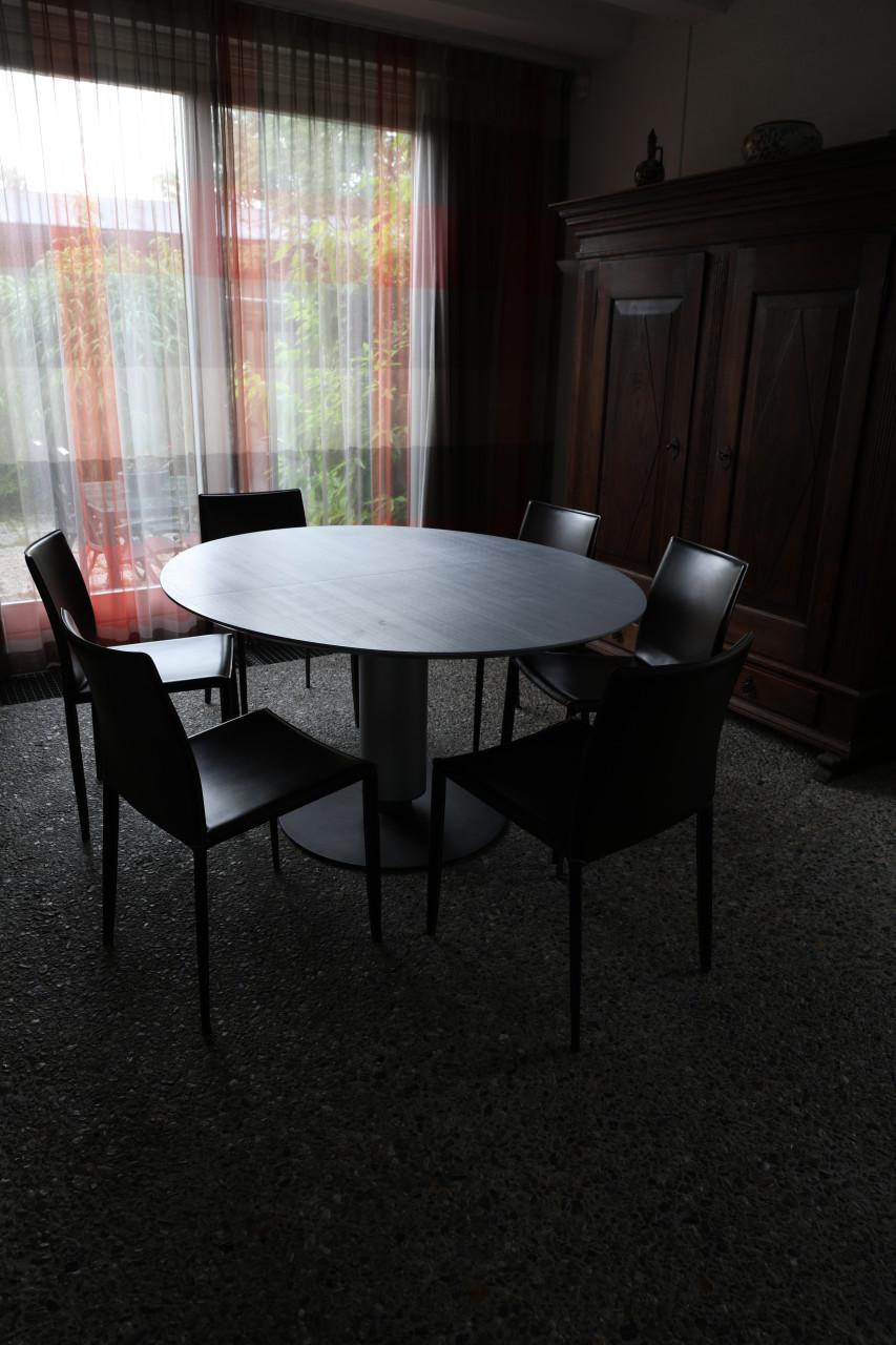 Eetkamer set tafel met 6 stoelen