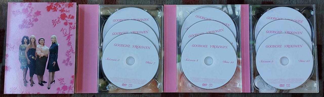 Prachtige doos met de complete serie DVD's Gooise Vrouwen