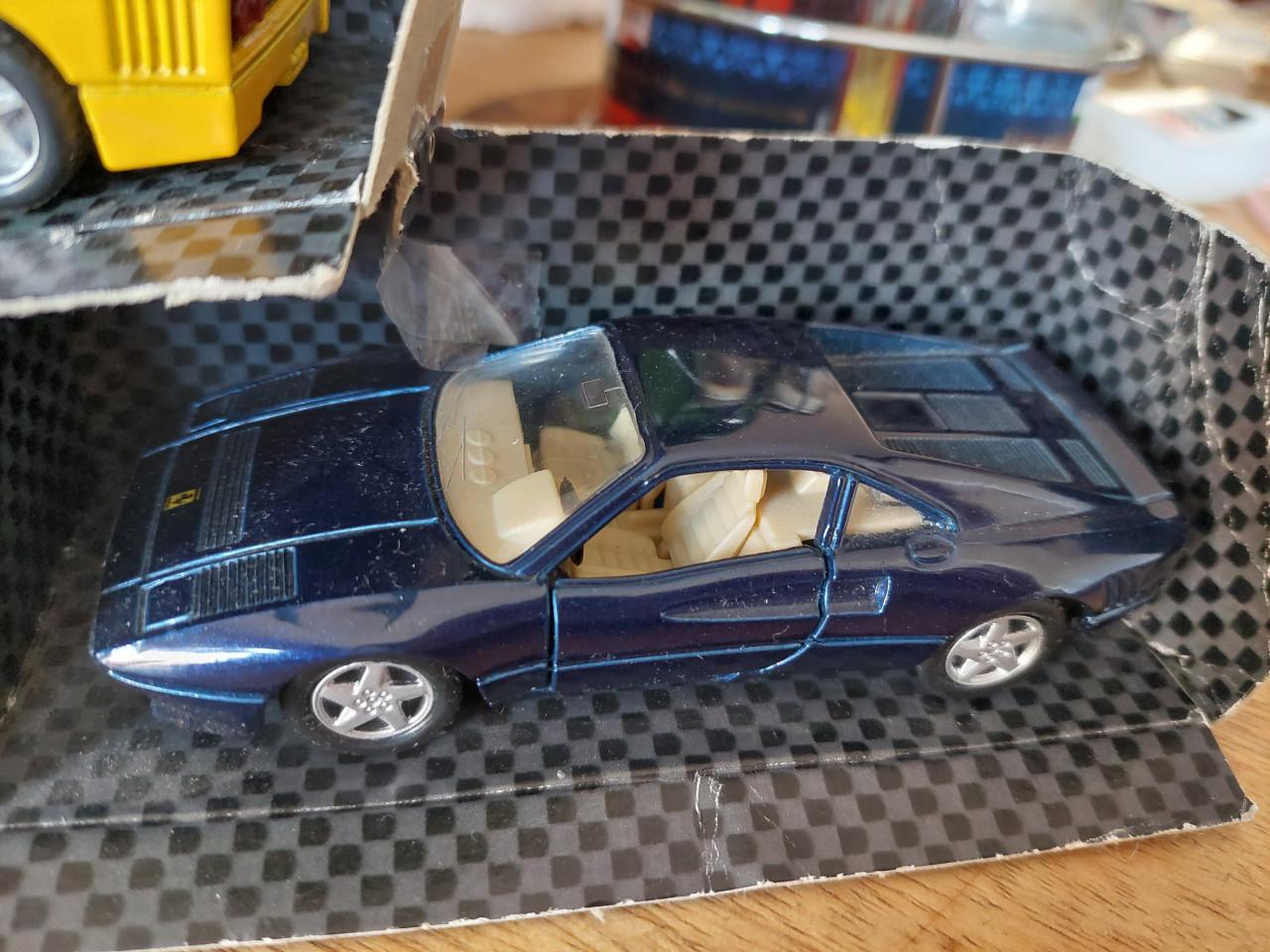 3 nieuwe modelautos ferrari s