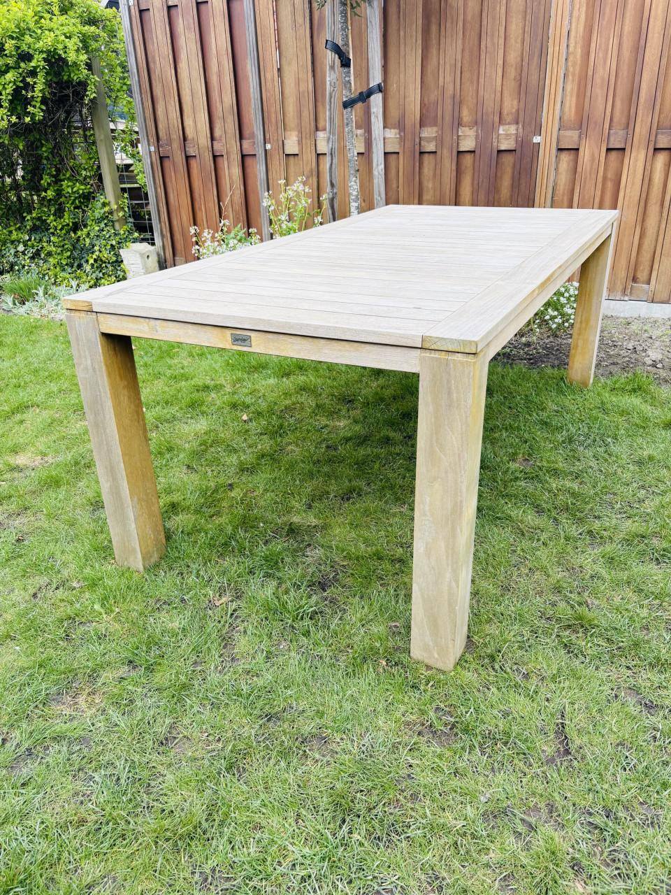 Tuintafel teakhout 200x100