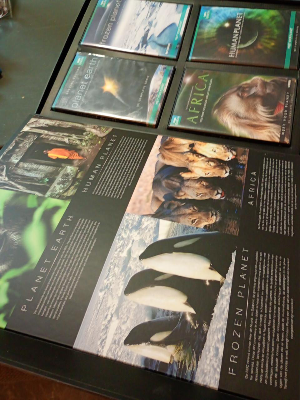 Dvd serie BBC earth. Limited edition