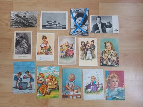 46 Ansichtkaarten van vóór 1960 Nederland