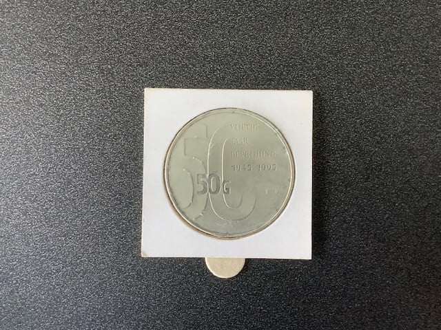Beatrix, 50 gulden munt diverse jaartallen , zilver.