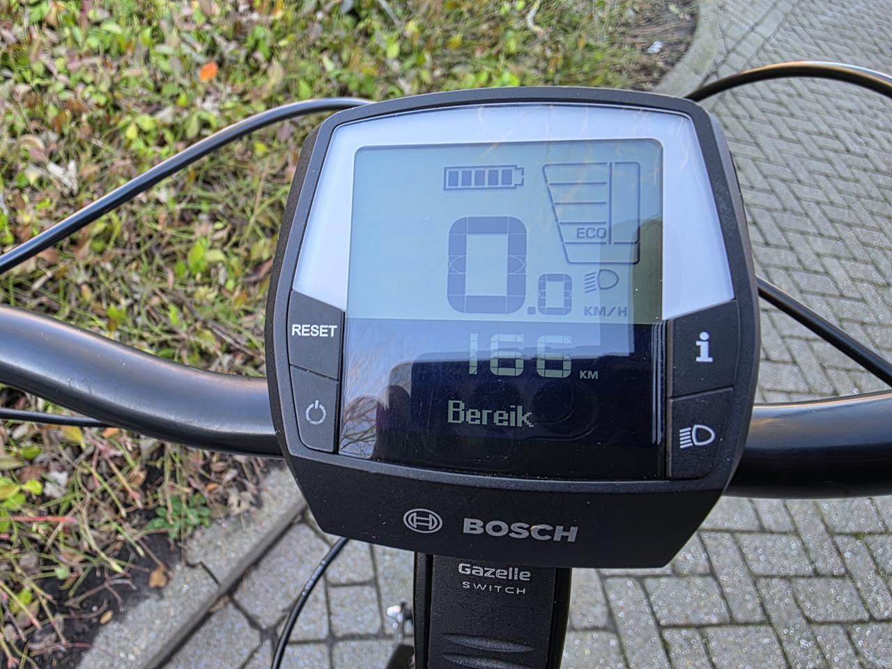 Schitterende Gazelle elektrische heren fiets met Bosch middenmotor