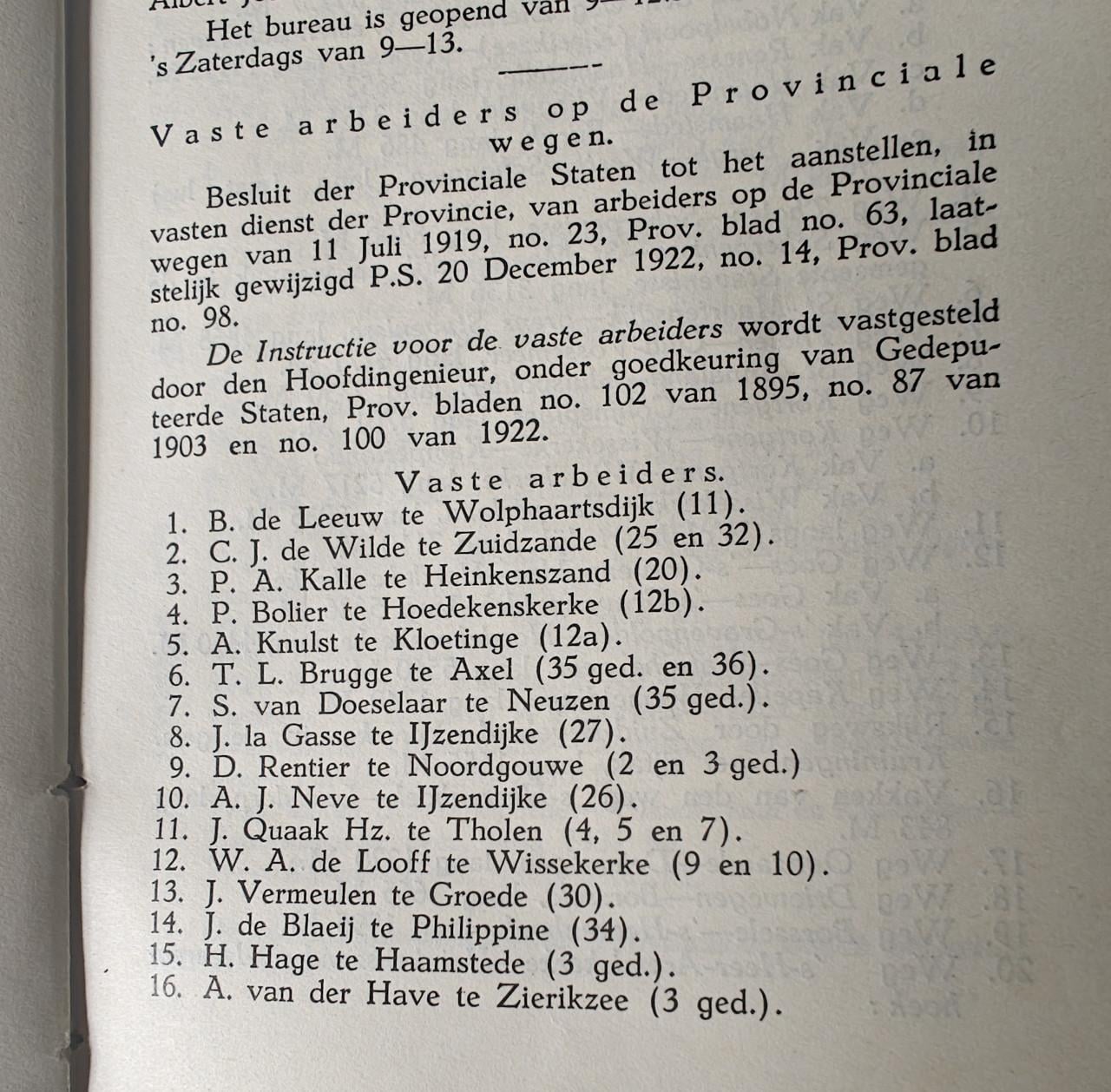 Provinciale Almanak voor Zeeland voor het jaar 1941