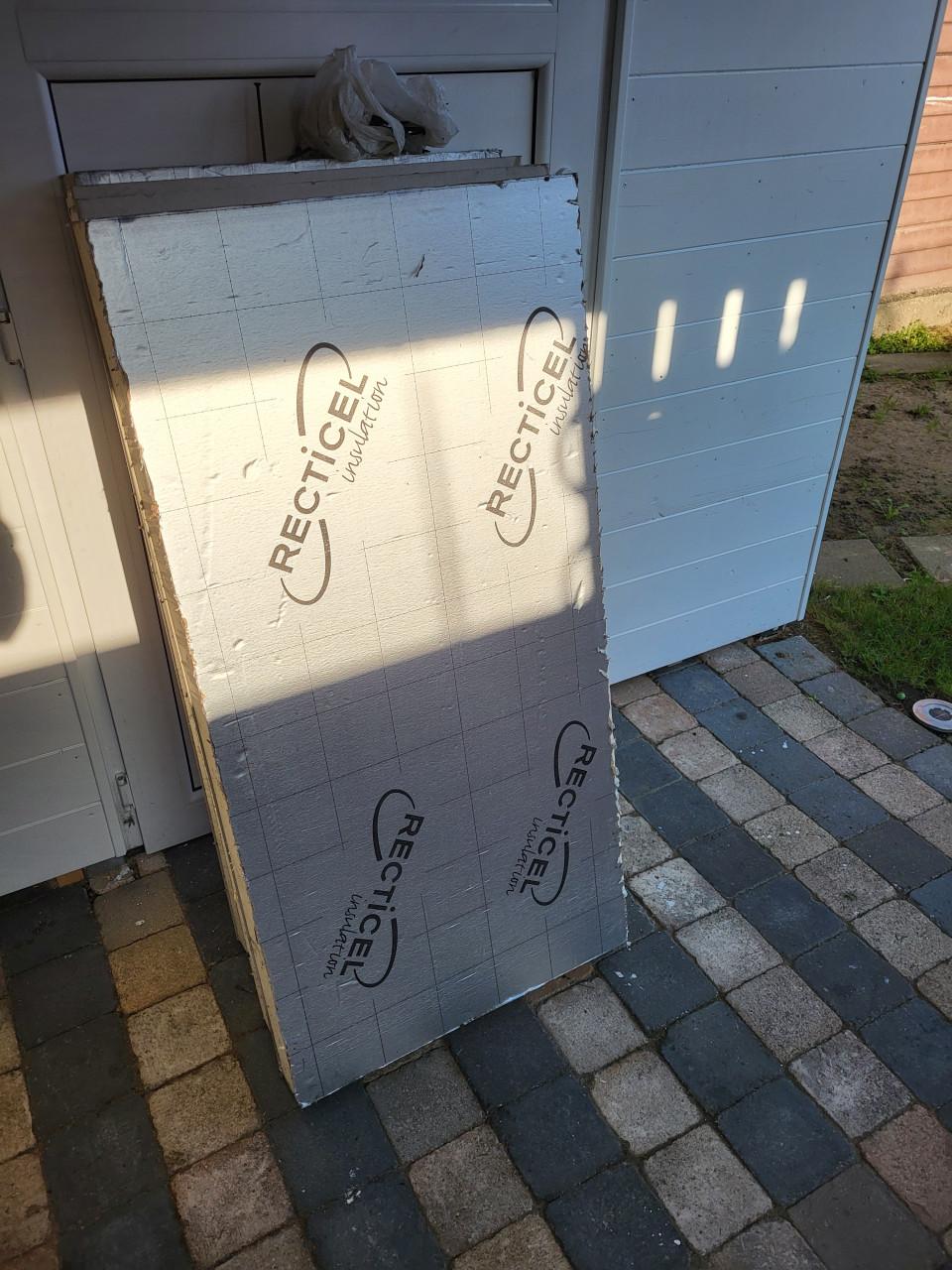 Gratis isolatieplaten met gips