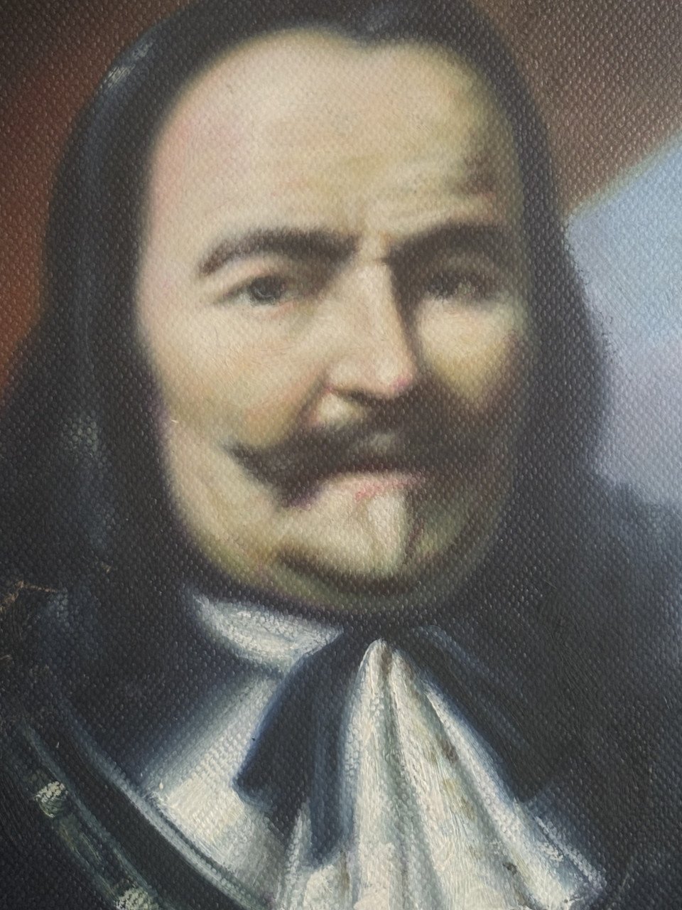 Schilderij van zeeheld de Ruijter