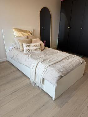 IKEA bed 1 persoon Malm incl lades