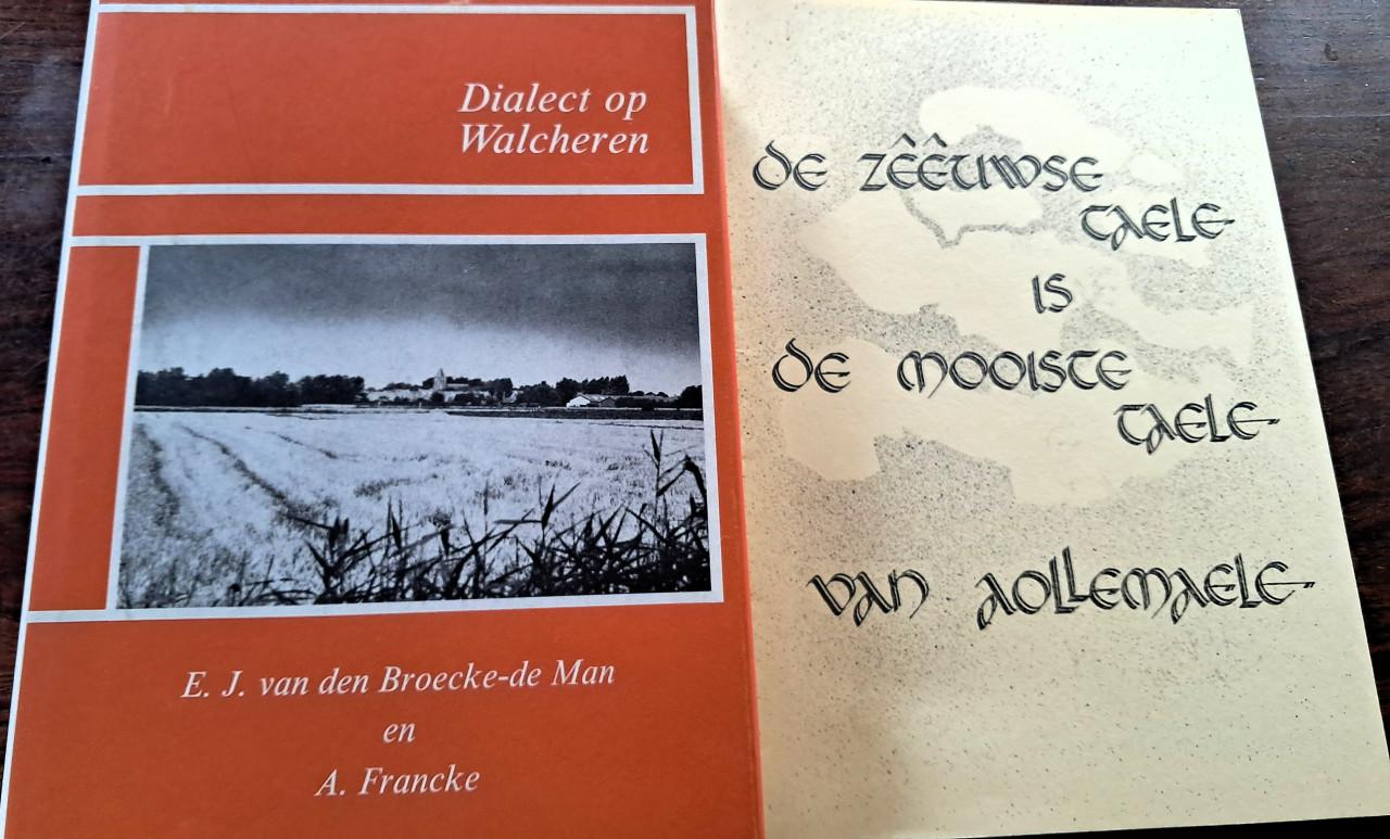 Boeken zeeland Dialect op Walcheren – E. J van den Broecke – de Man en A. F