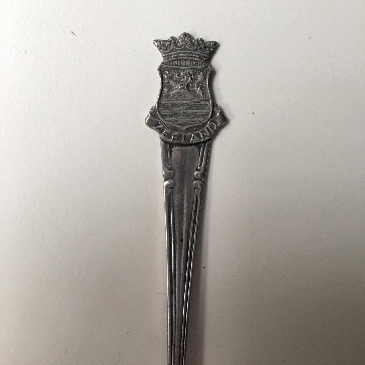 Antieke Zeeuwse zilveren briefopener 1920