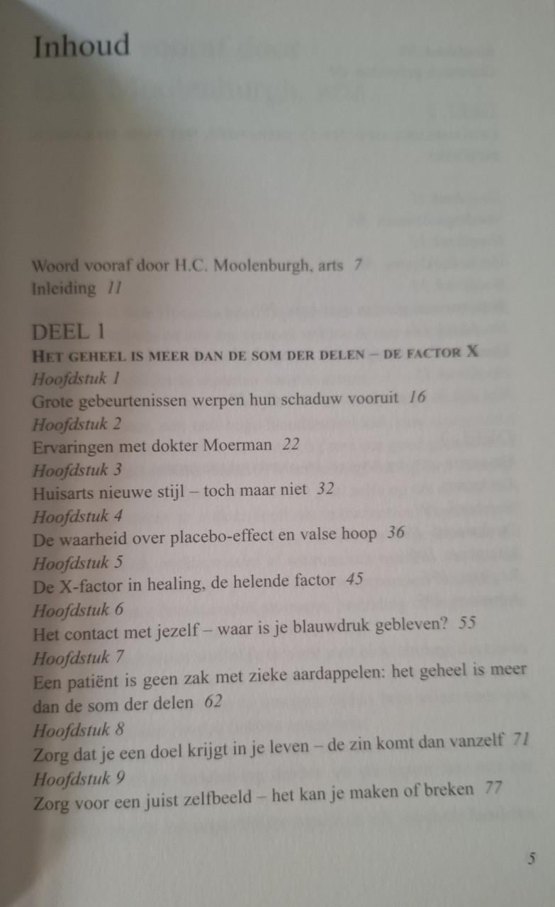 De helende factor, door B.Th. Hornstra