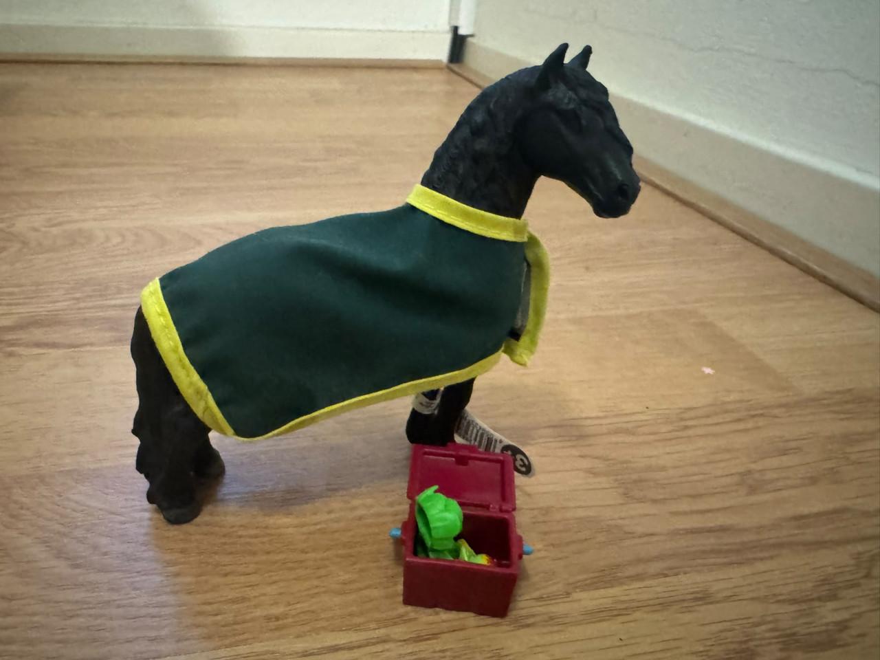 Schleich Friese paard zwart