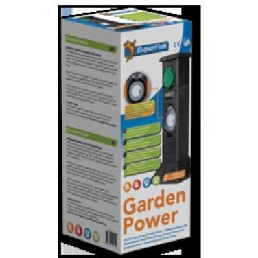 Superfish Garden power tuinstekkerdoos met timer