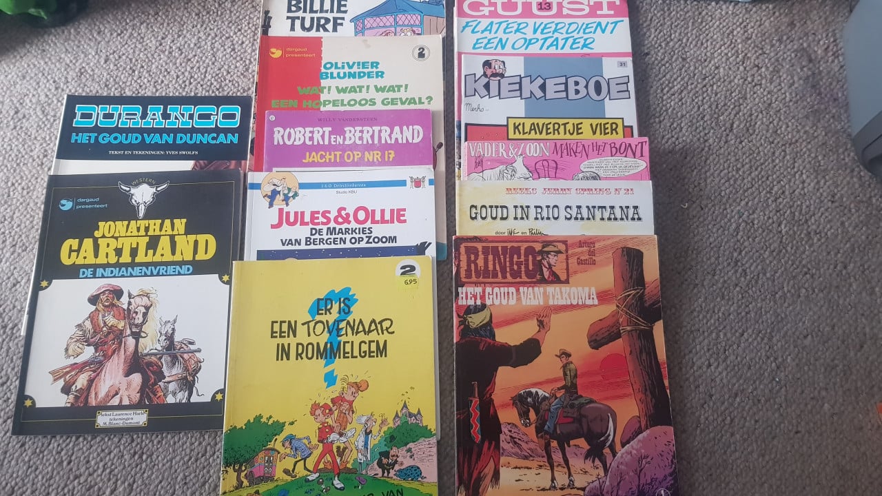 Diverse stripboeken