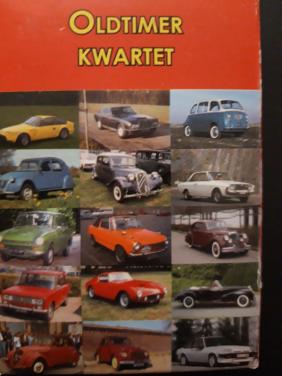 Kwartet: Oldtimers met echte foto's o.a. Alfa, Mercedes, Peugeot, Citroen