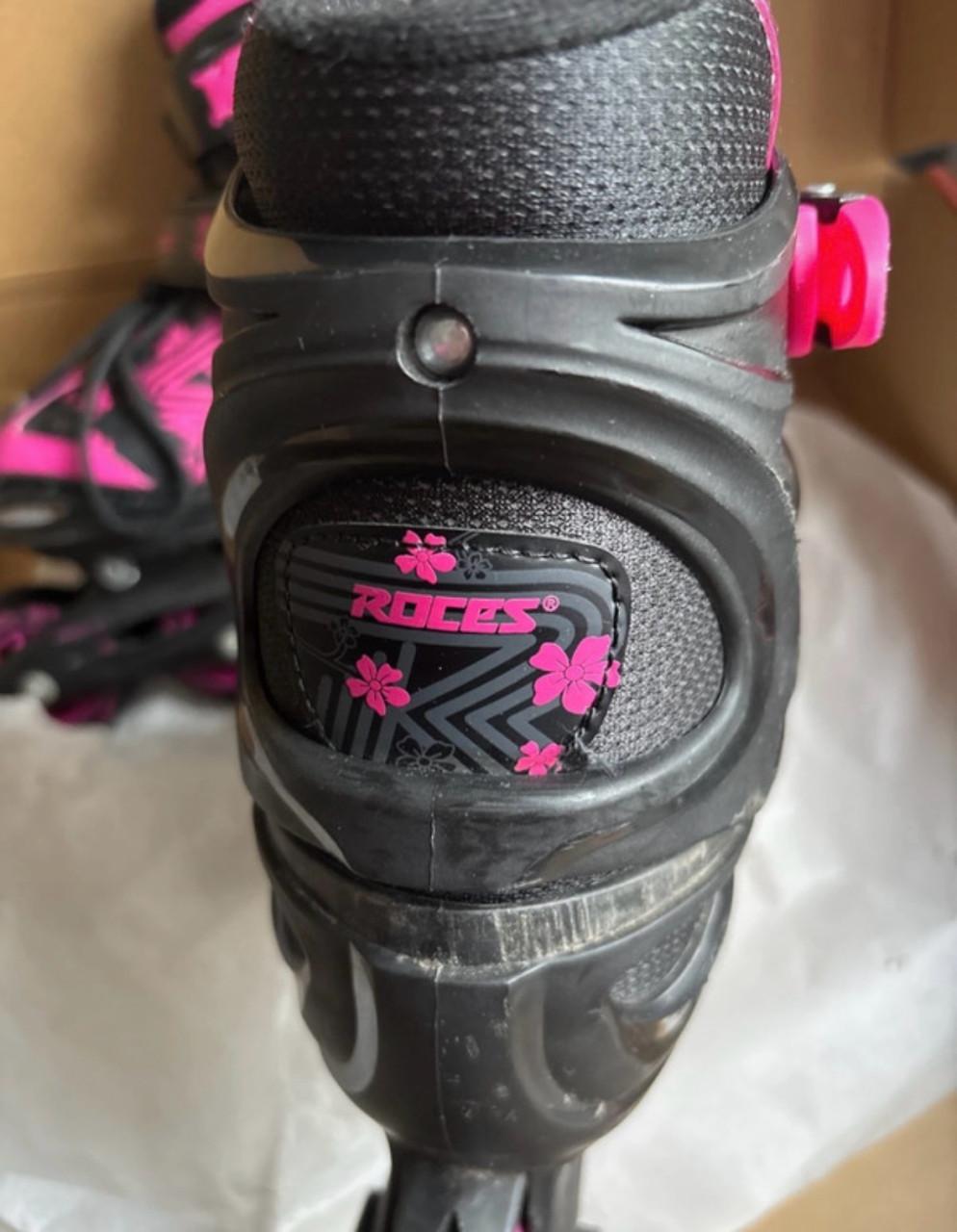 Roces skeelers 34/37 roze/zwart