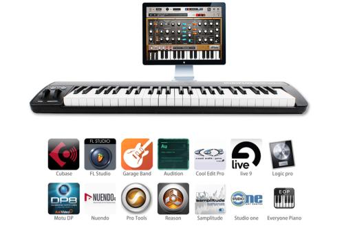 Midi Plus Ak490 (49 aanslaggevoelige toetsen)