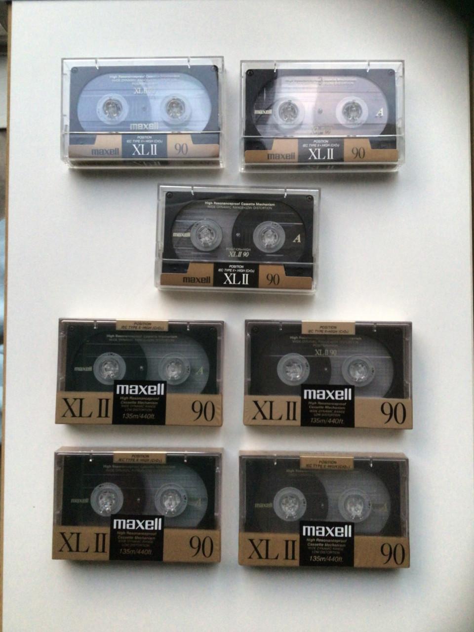 Cassettebandjes Maxell
