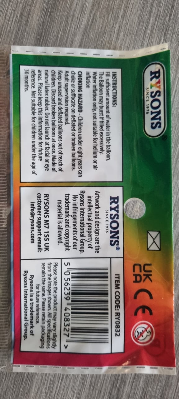 Waterballonnen 100 stuks in zakje