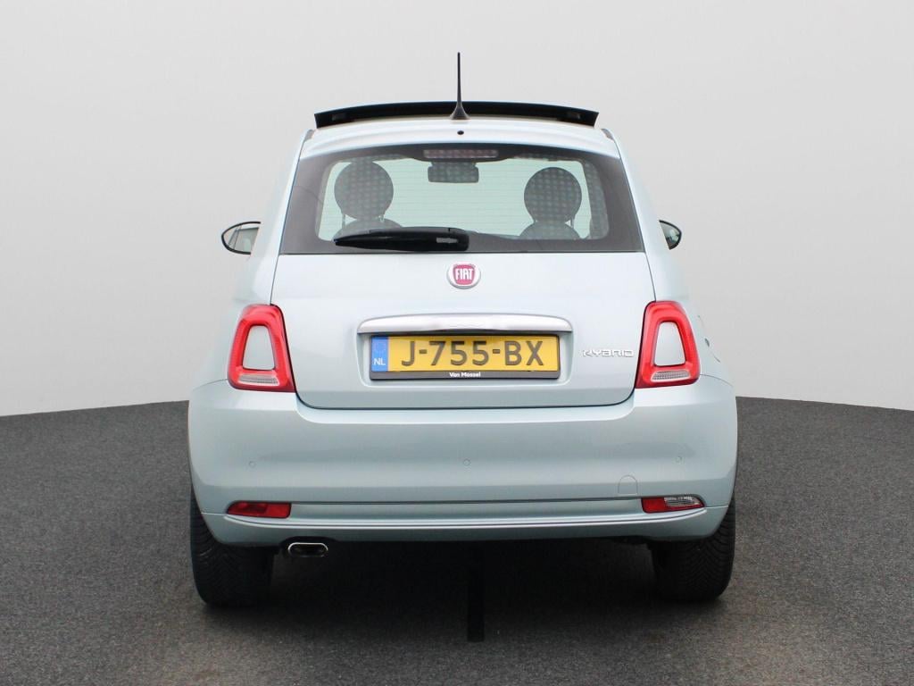 Fiat 500 1.0 hybrid launch edition | lmv | schuifdak! | parkeer sensoren | 