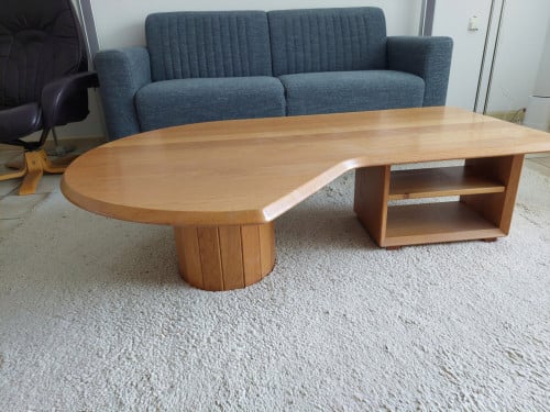 Te koop mooie blank eiken salontafel