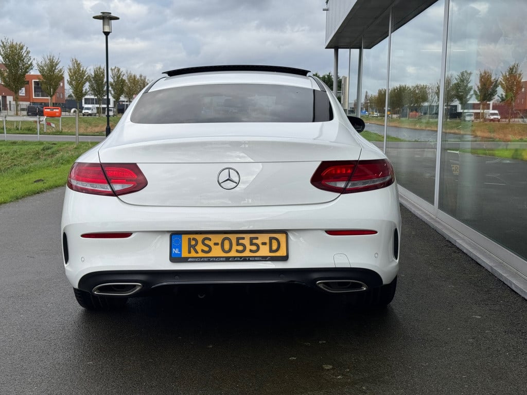 Mercedes-Benz C-Klasse coupé 200 amg line night- pakket automaat , panorama