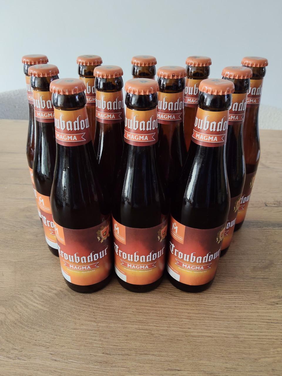 12 flesjes Troubadour Magma speciaalbier