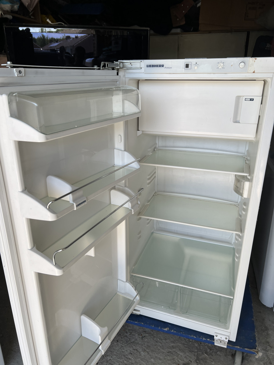 Liebherr inbouw Koelkast met vriesvak 123x60 cm.