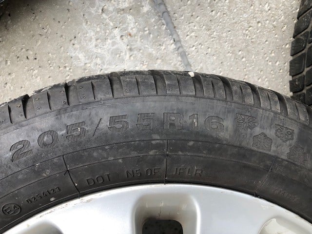 Mercedes Benz banden - 205/55 R16