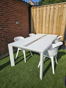 Tuintafel incl 4 stoelen