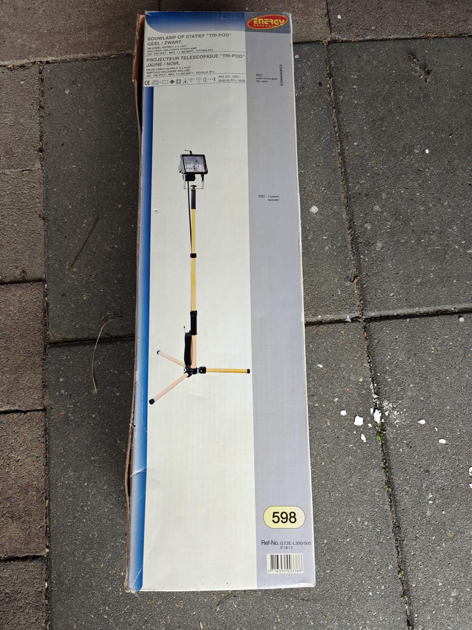 Powerfix laser + bouwlamp