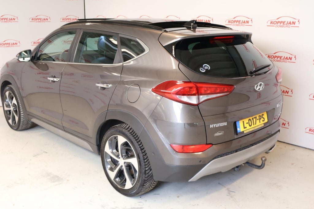 Hyundai Tucson 1.6 t-gdi premium 4wd, carplay, trekhaak, pano, stoel + stuu