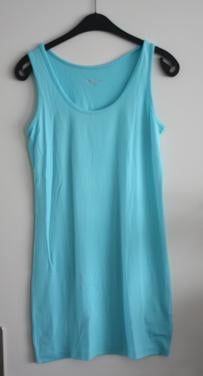 Licht blauwe top maat L