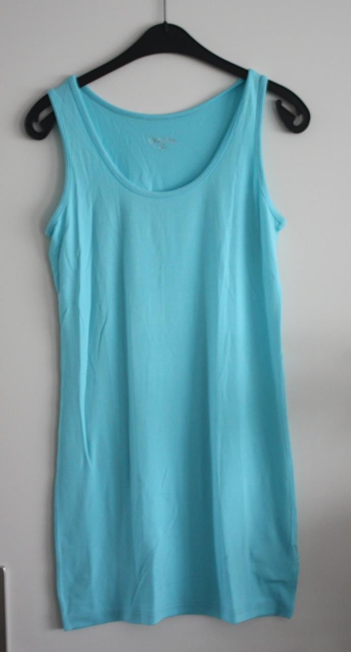 Licht blauwe top maat L