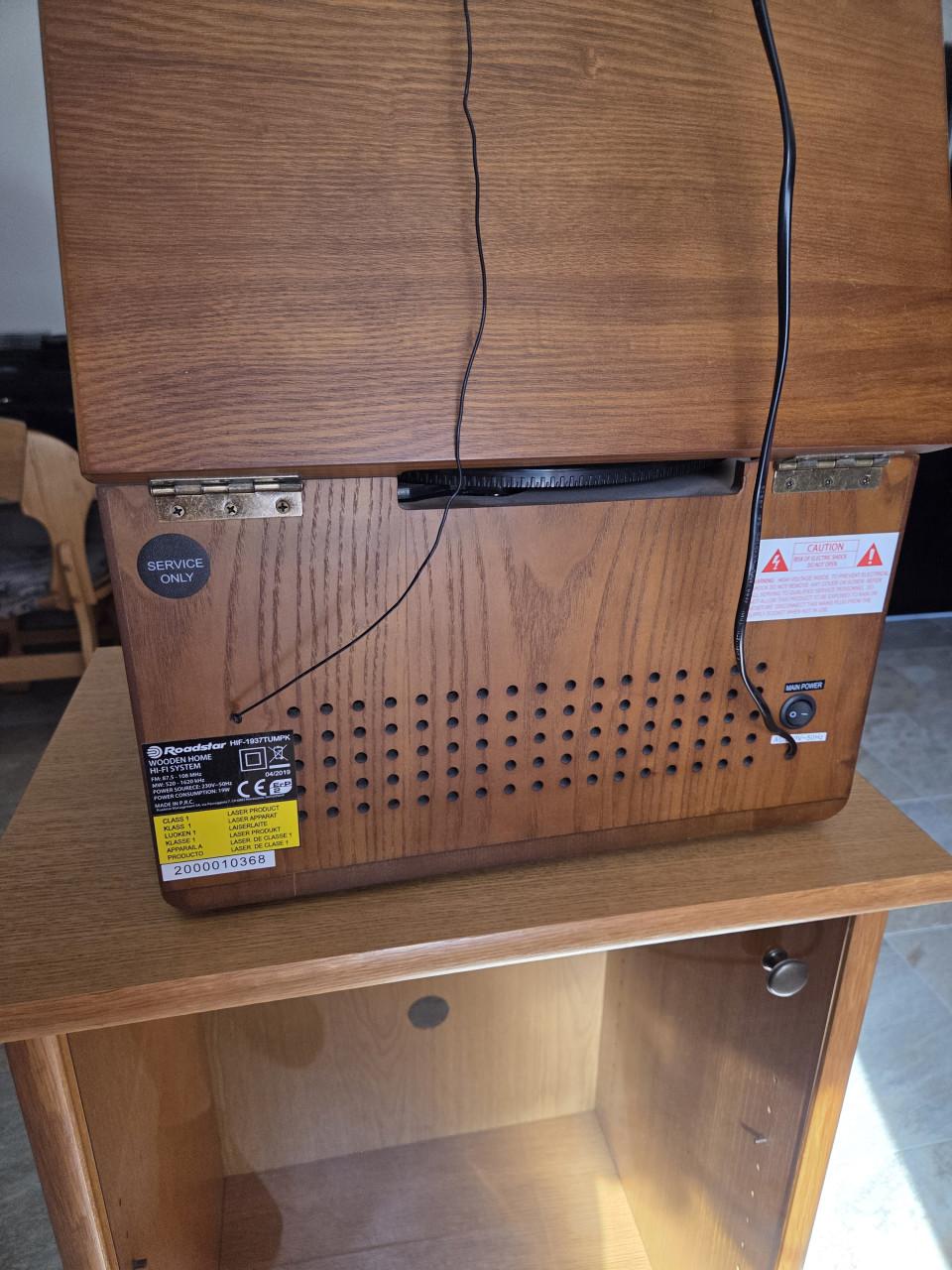 Roadstar Lp Cd Cassette Radio