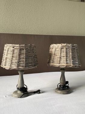 Bohemian schemerlampjes  taupe kleur als nieuw