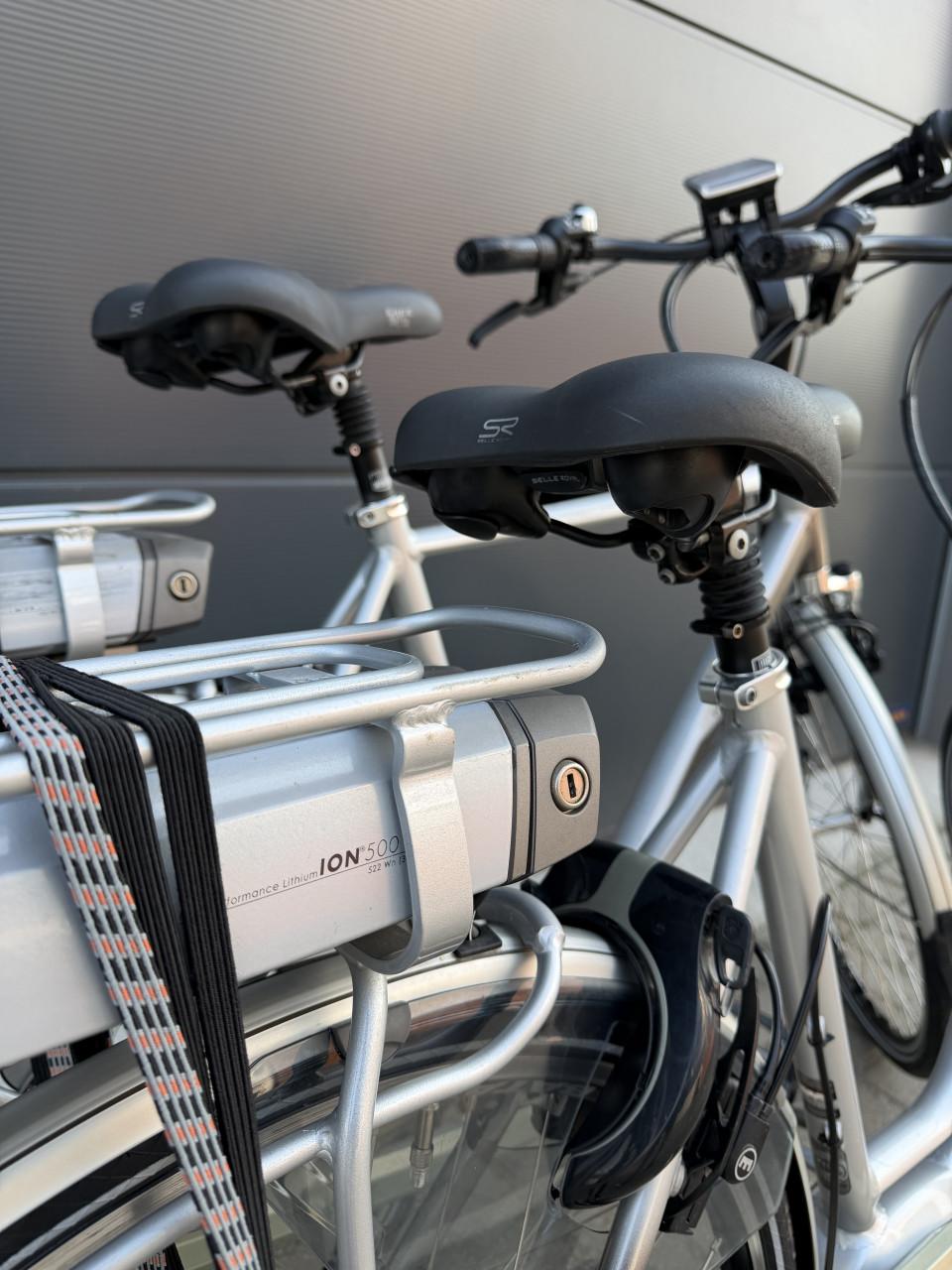 Set Batavus Wayz middenmotor elektrische fietsen 500WH
